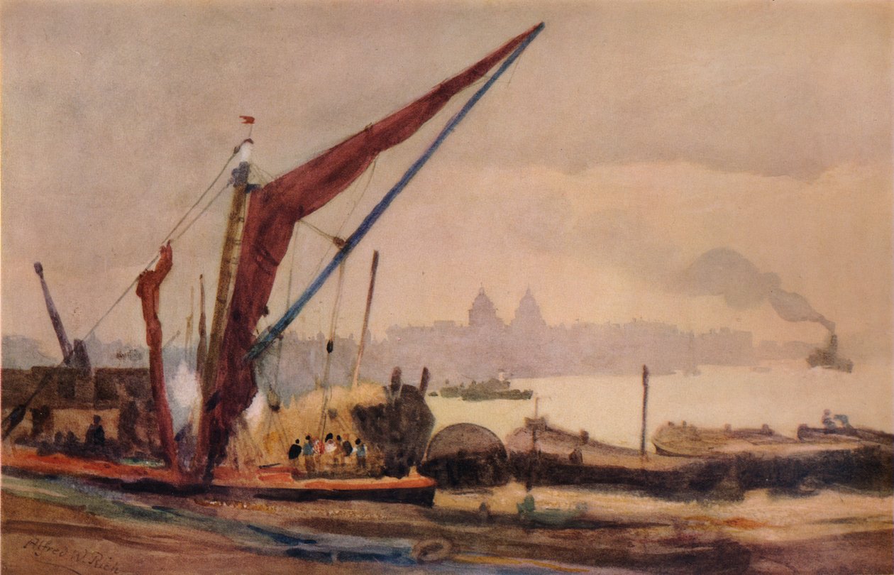 格林威治，1897年 作者 阿尔弗雷德·威廉·里奇