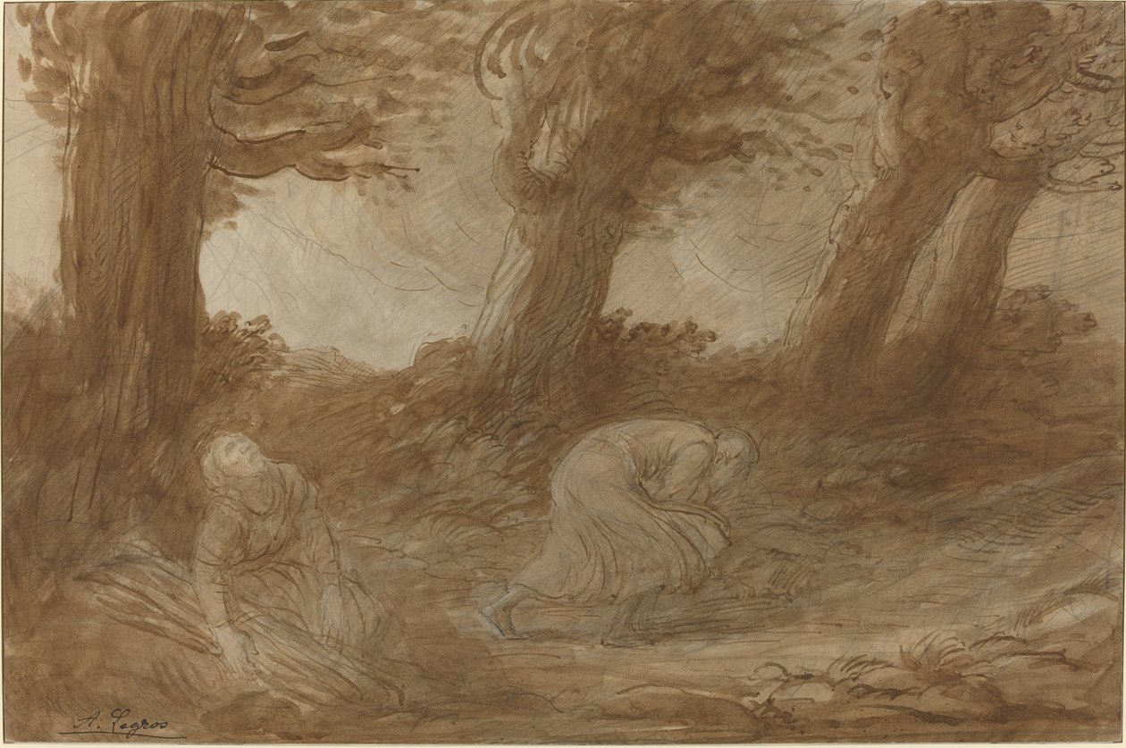 拍打雷鸣[直页]。 作者 阿方斯·莱格罗斯（Alphonse Legros）
