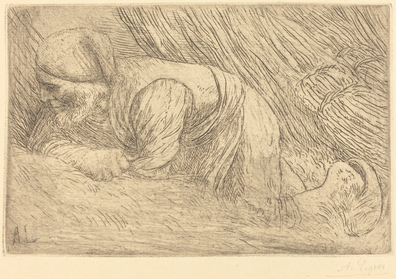 木柴收集者（木柴收集者） 作者 阿方斯·莱格罗斯（Alphonse Legros）