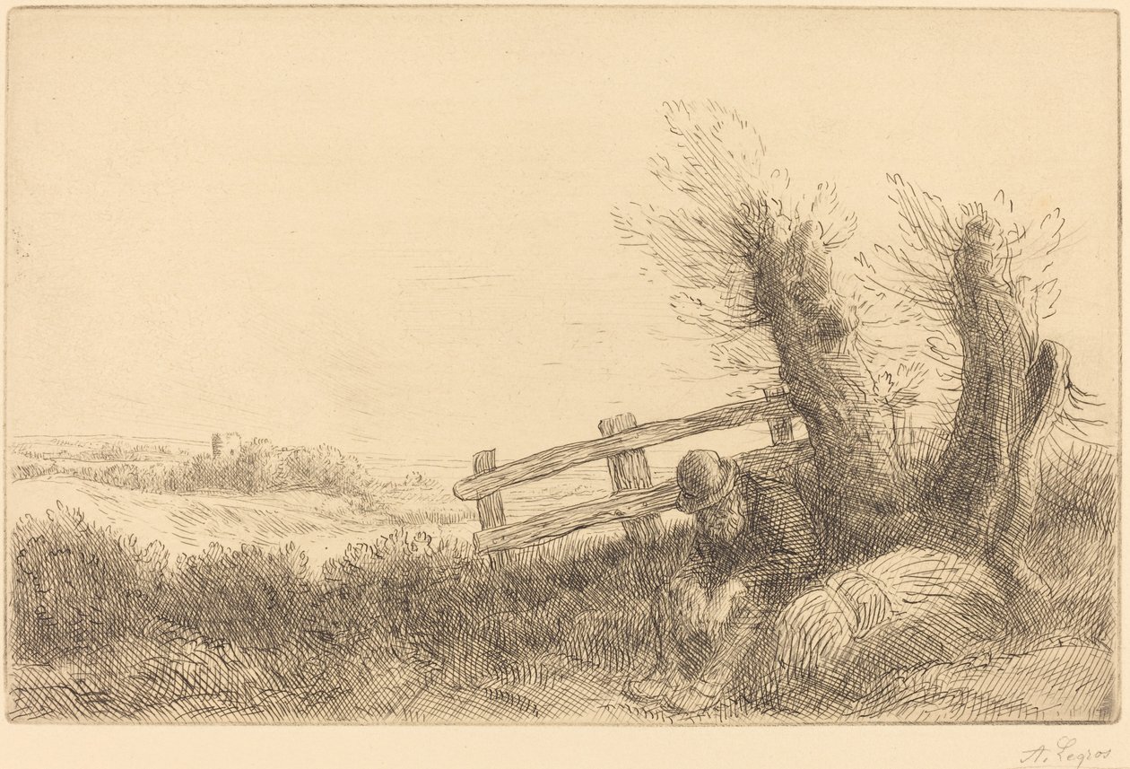 农民躺椅 作者 阿方斯·莱格罗斯（Alphonse Legros）
