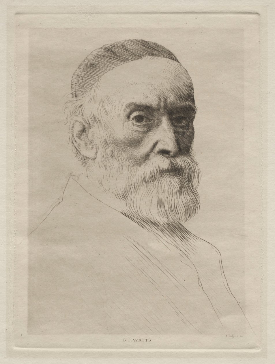GF瓦特。 作者 阿方斯·莱格罗斯（Alphonse Legros）
