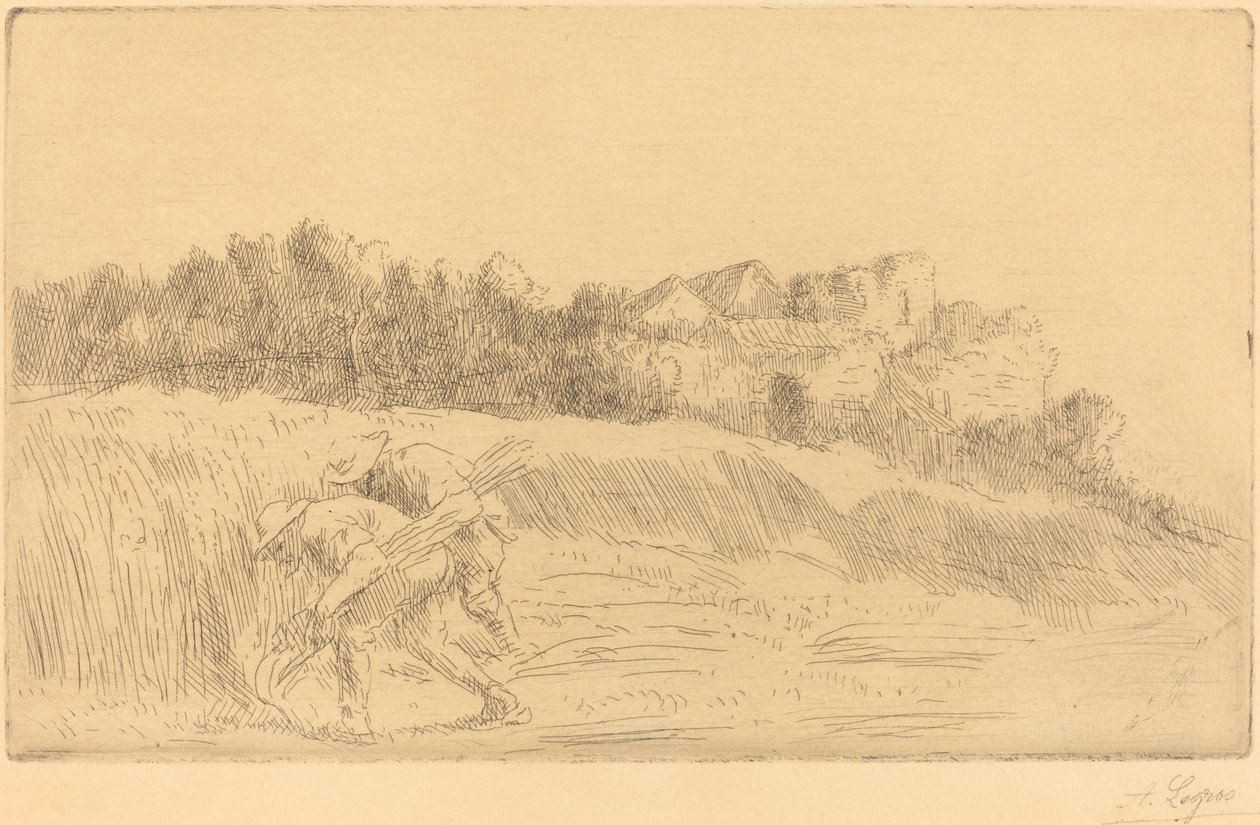收割机 作者 阿方斯·莱格罗斯（Alphonse Legros）
