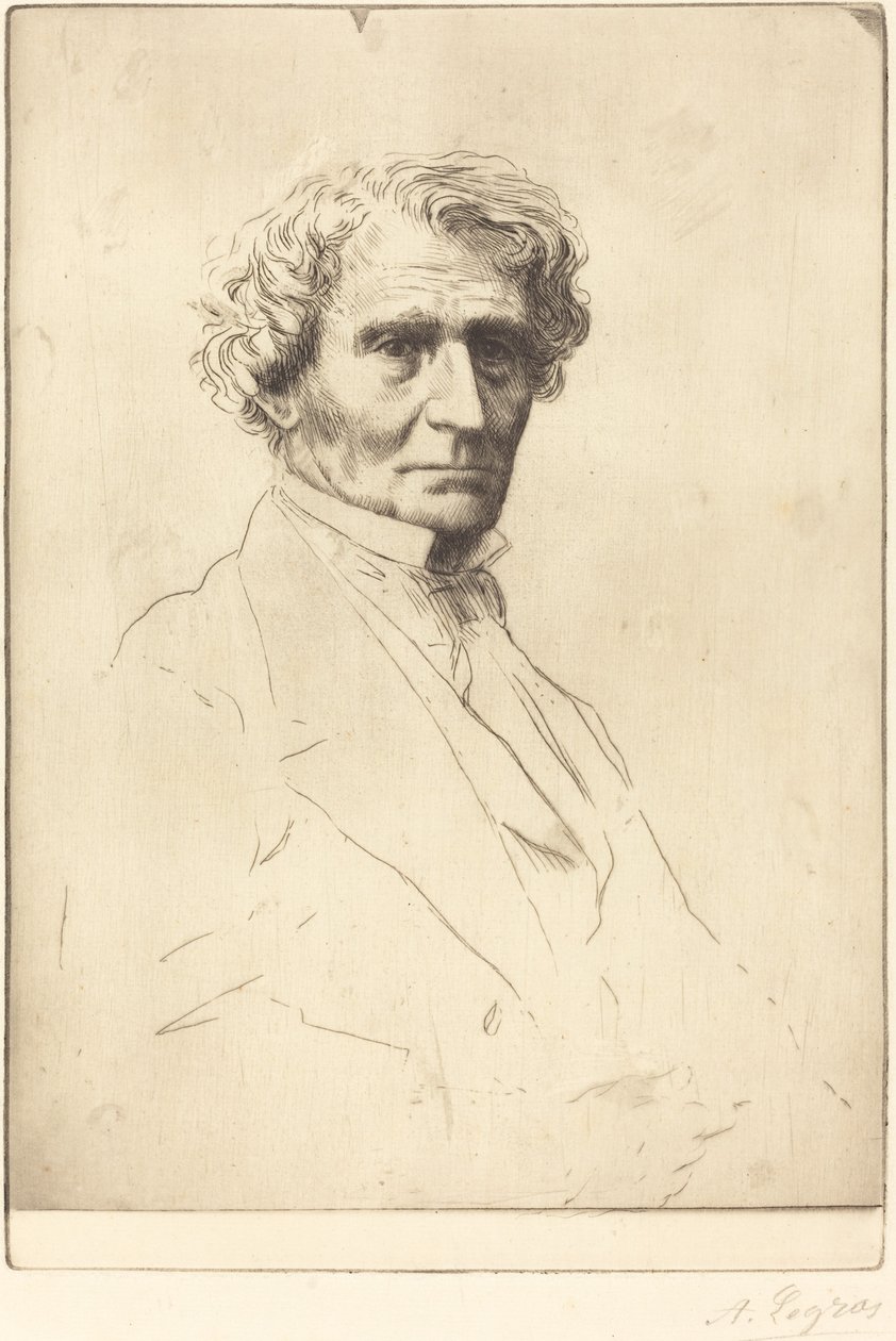 埃克托-柏辽兹 作者 阿方斯·莱格罗斯（Alphonse Legros）