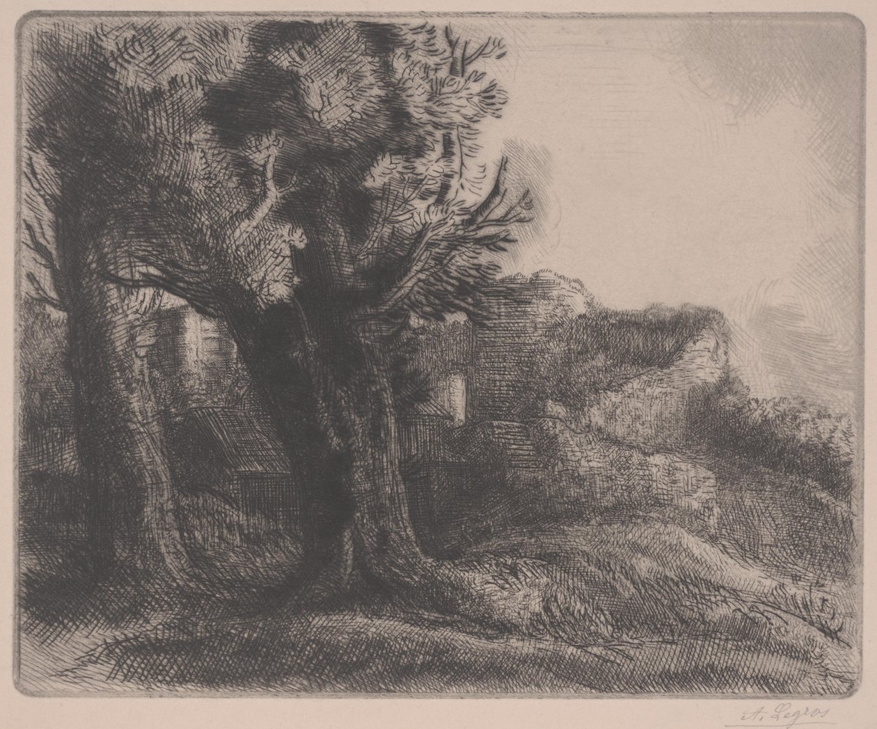 十九世纪中叶至二十世纪初 作者 阿方斯·莱格罗斯（Alphonse Legros）
