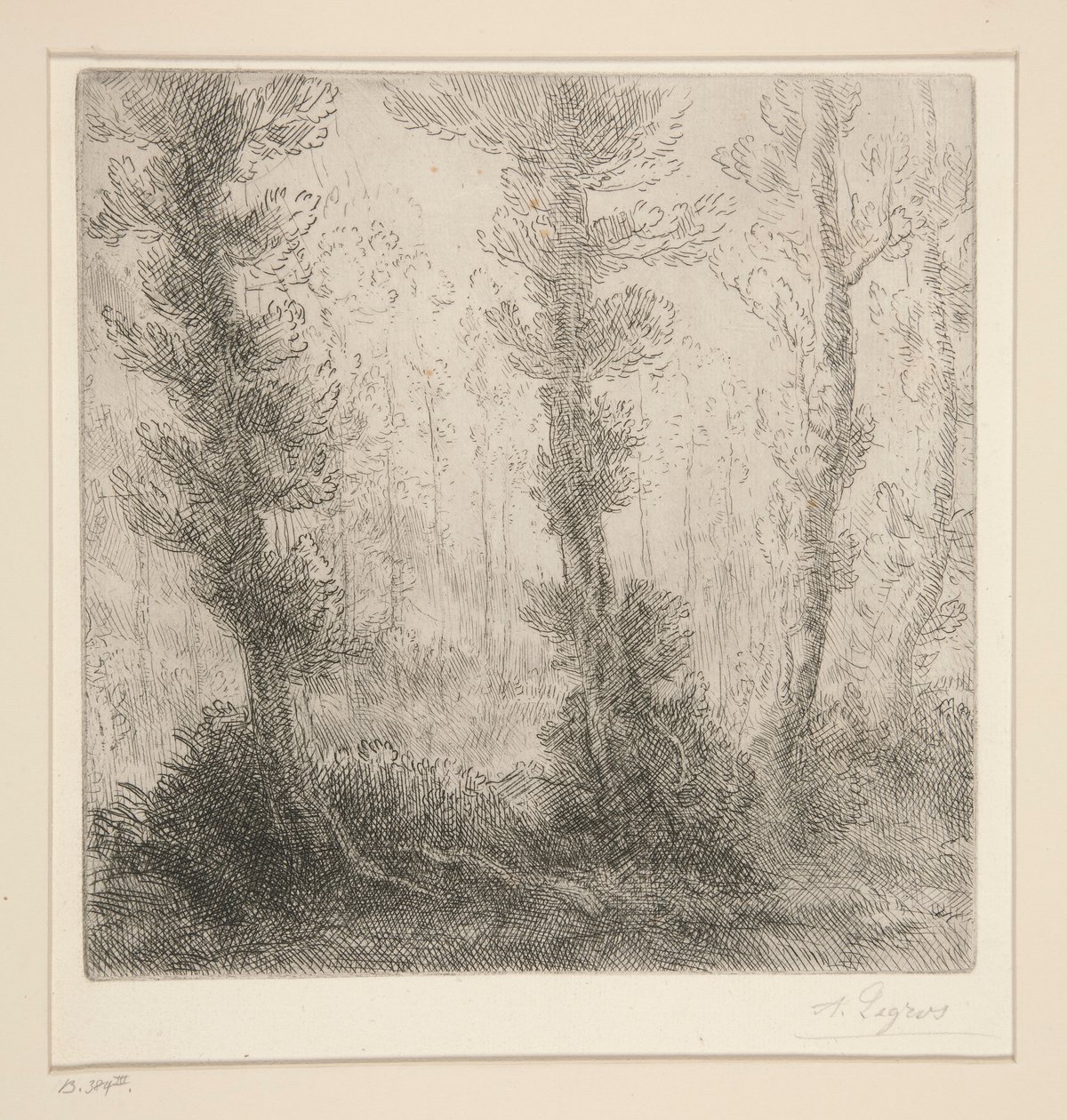 小湖 作者 阿方斯·莱格罗斯（Alphonse Legros）
