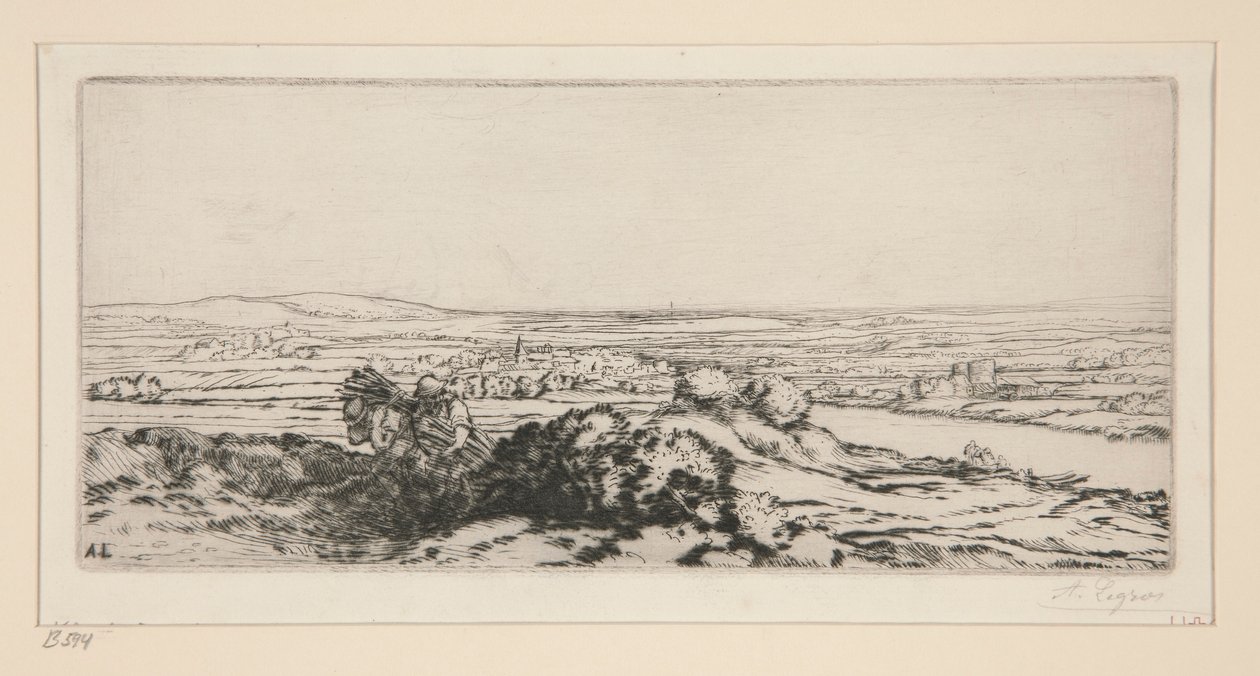 沙丘山谷 作者 阿方斯·莱格罗斯（Alphonse Legros）