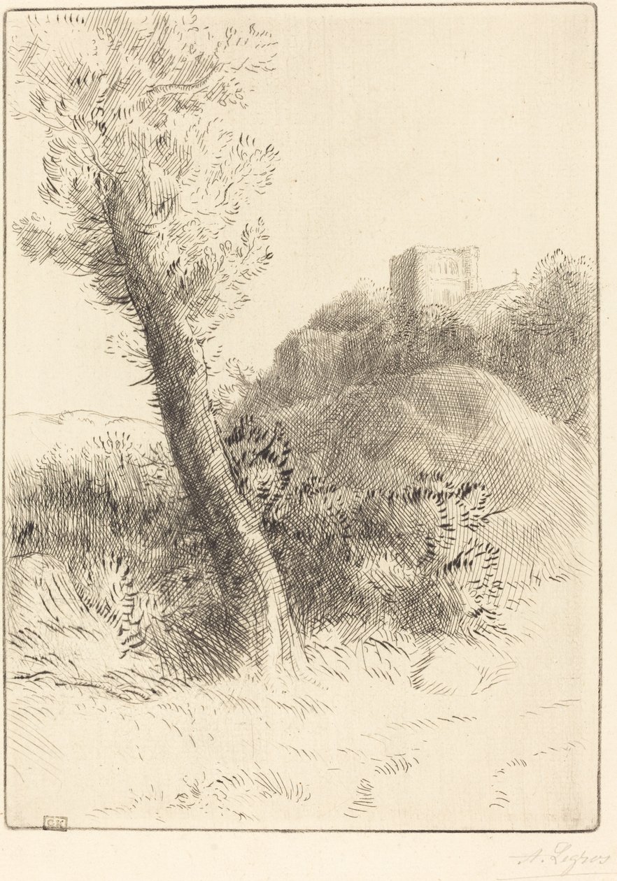 景观 作者 阿方斯·莱格罗斯（Alphonse Legros）