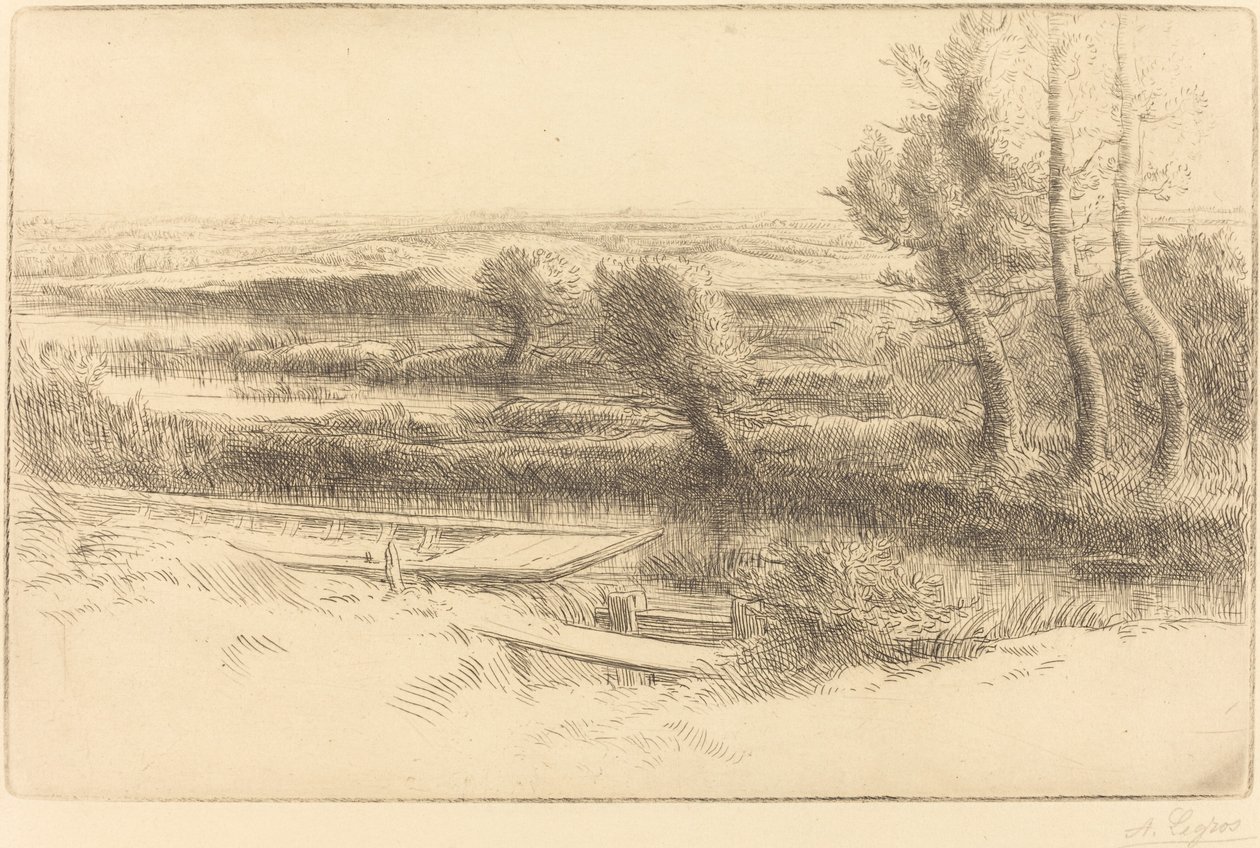 景观 作者 阿方斯·莱格罗斯（Alphonse Legros）