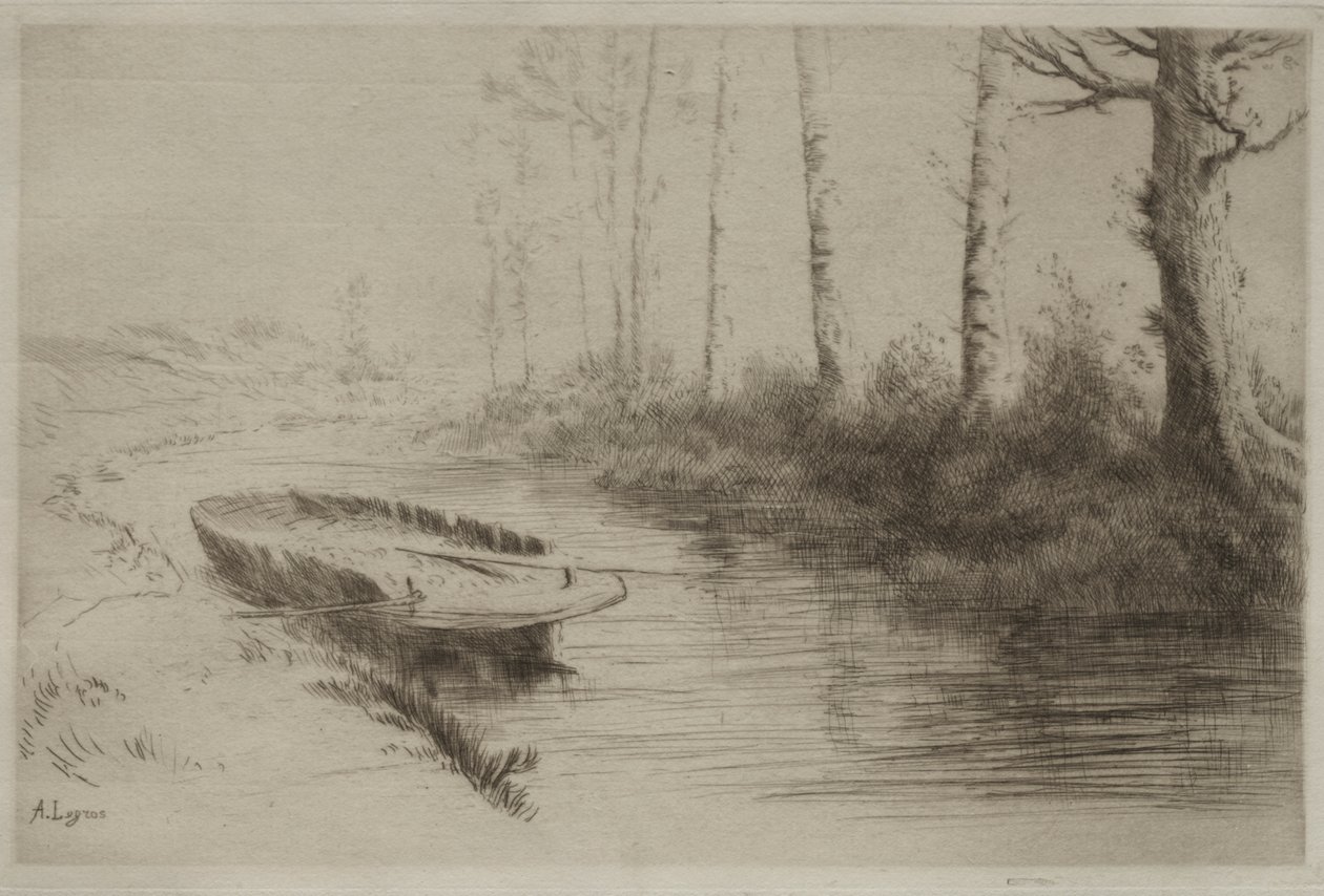 运河：晨曦效应 作者 阿方斯·莱格罗斯（Alphonse Legros）