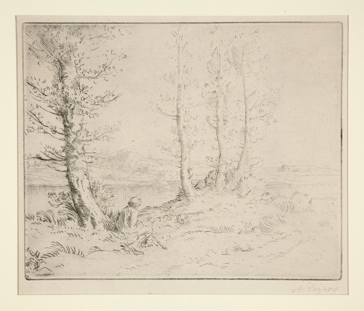 里夫长廊 作者 阿方斯·莱格罗斯（Alphonse Legros）