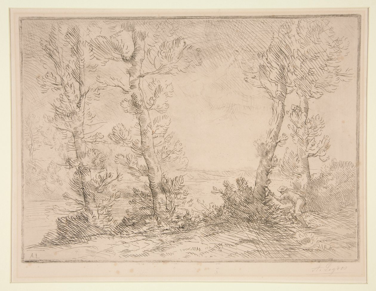 鲑鱼渔夫 作者 阿方斯·莱格罗斯（Alphonse Legros）