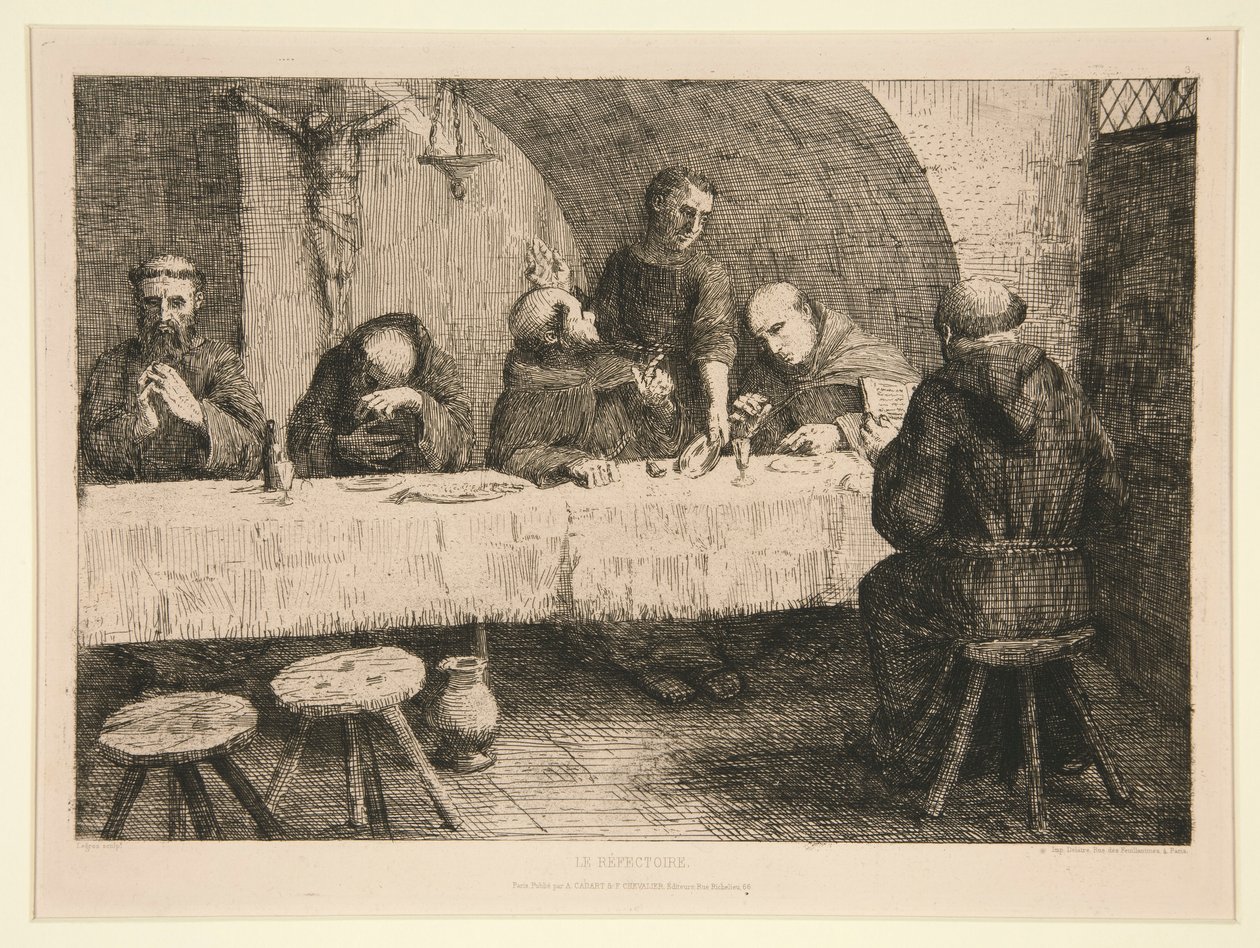 餐厅 作者 阿方斯·莱格罗斯（Alphonse Legros）