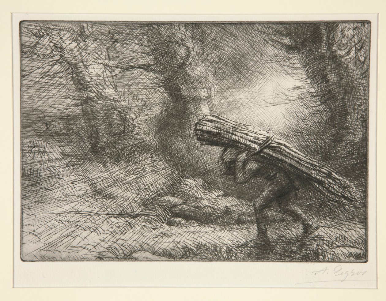 返回肖米尔 作者 阿方斯·莱格罗斯（Alphonse Legros）