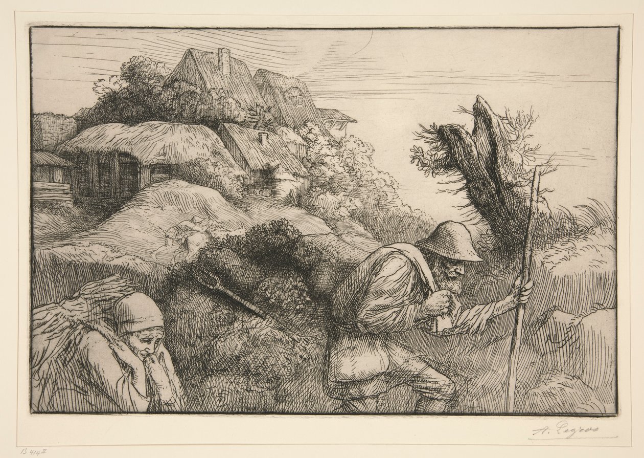 森林回归 作者 阿方斯·莱格罗斯（Alphonse Legros）