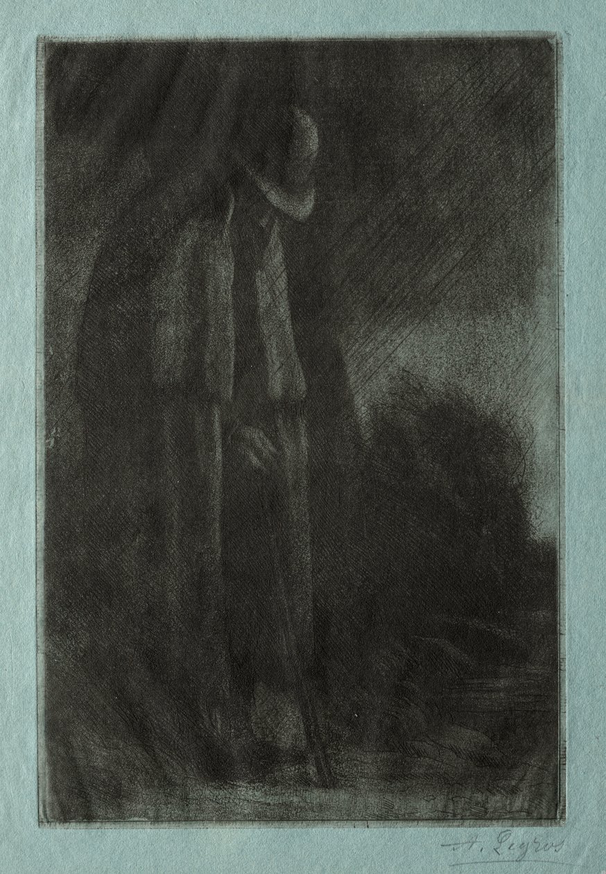 阿布里的旅行者 作者 阿方斯·莱格罗斯（Alphonse Legros）