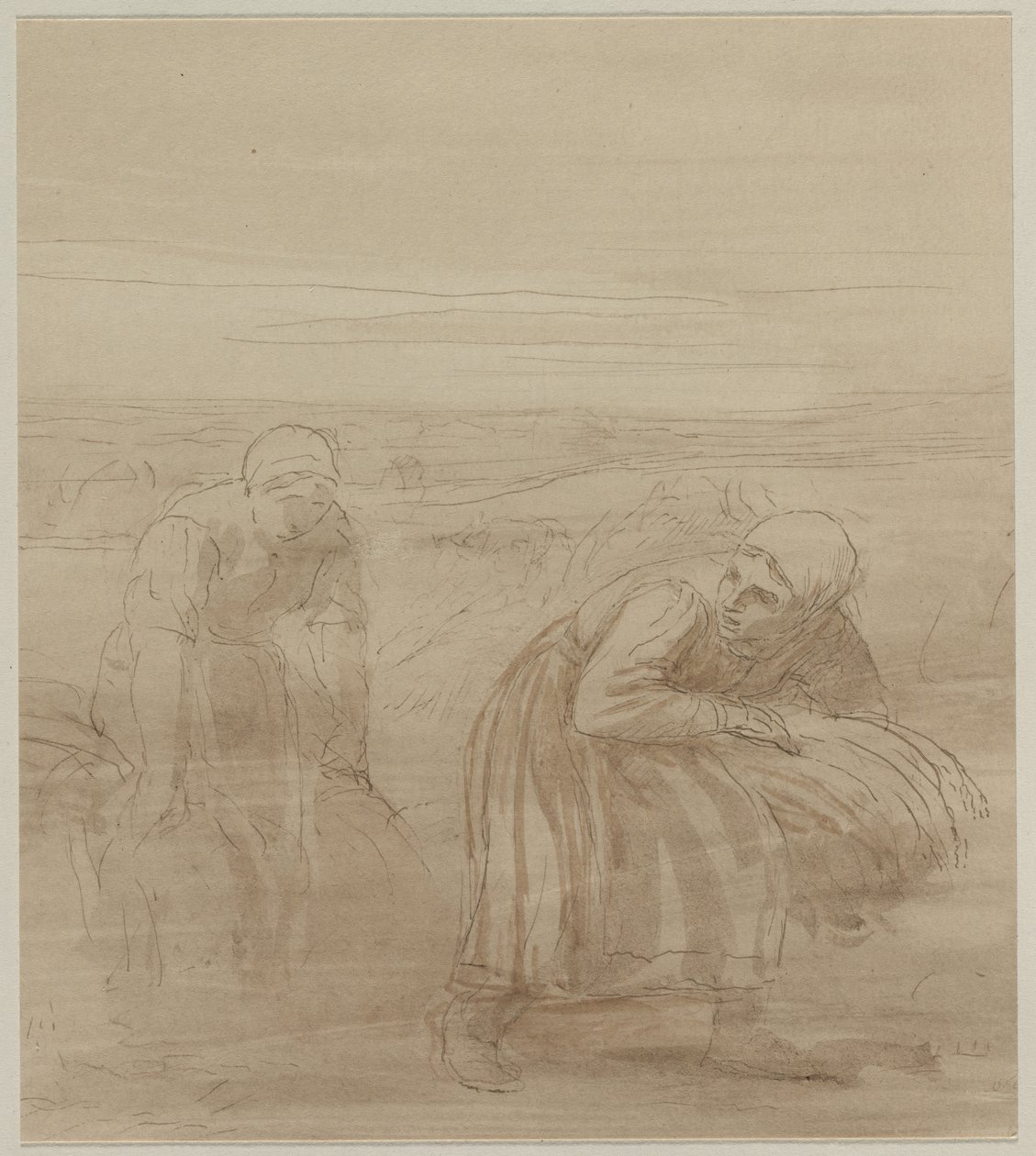 拾穗者 作者 阿方斯·莱格罗斯（Alphonse Legros）