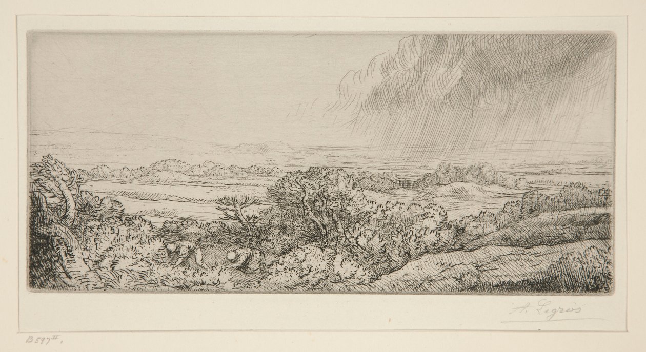 蘑菇采集者 作者 阿方斯·莱格罗斯（Alphonse Legros）