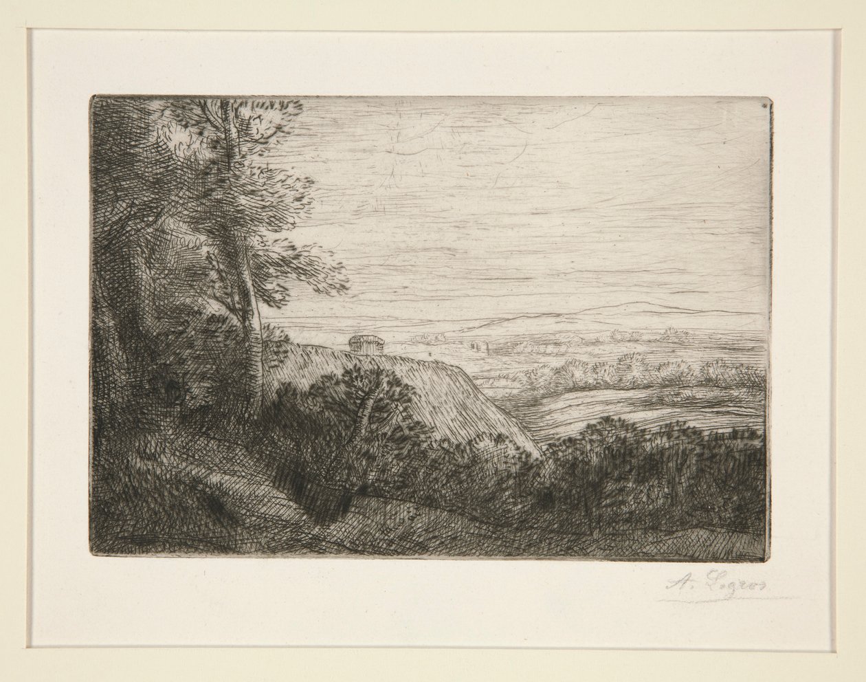 最后的光芒 作者 阿方斯·莱格罗斯（Alphonse Legros）