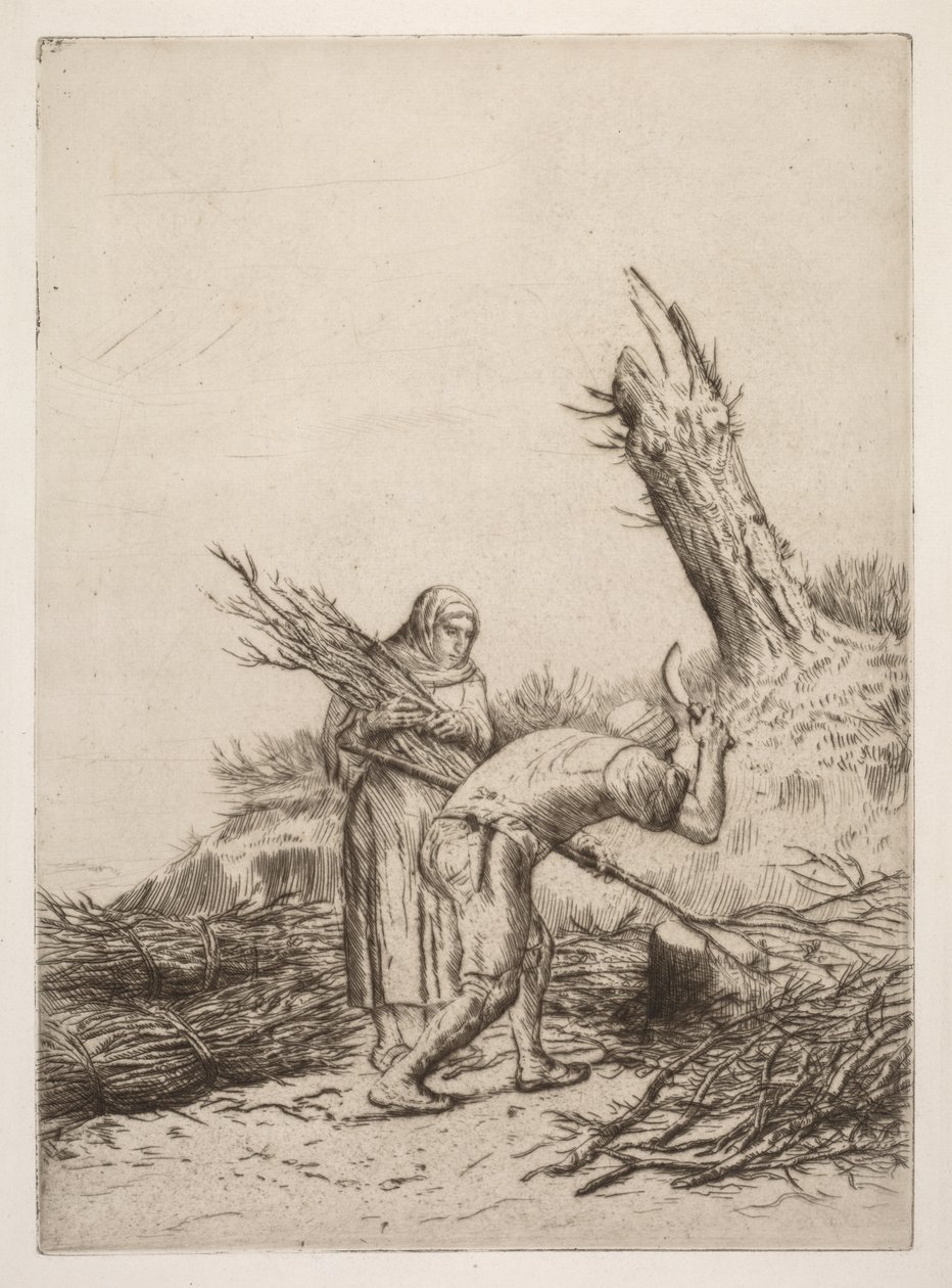 被收藏者。 作者 阿方斯·莱格罗斯（Alphonse Legros）