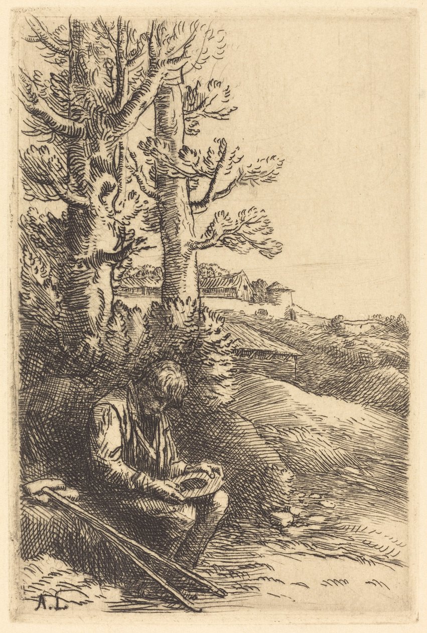 小乞丐 作者 阿方斯·莱格罗斯（Alphonse Legros）