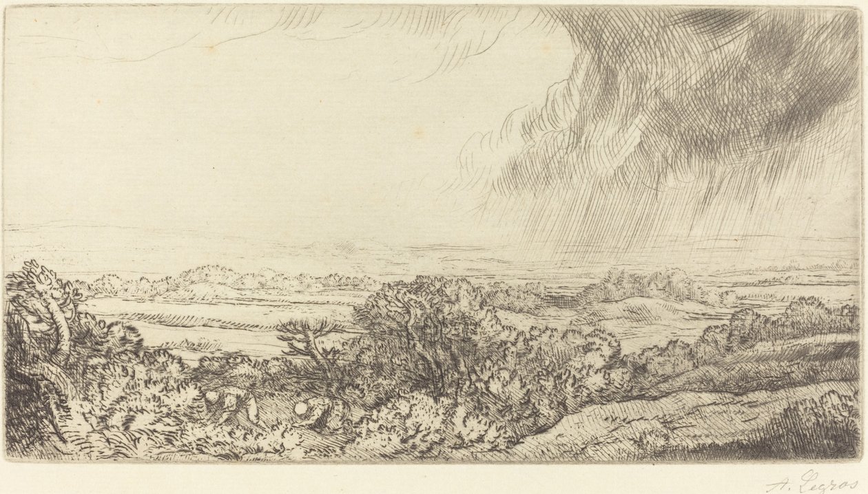 蘑菇采集者 作者 阿方斯·莱格罗斯（Alphonse Legros）