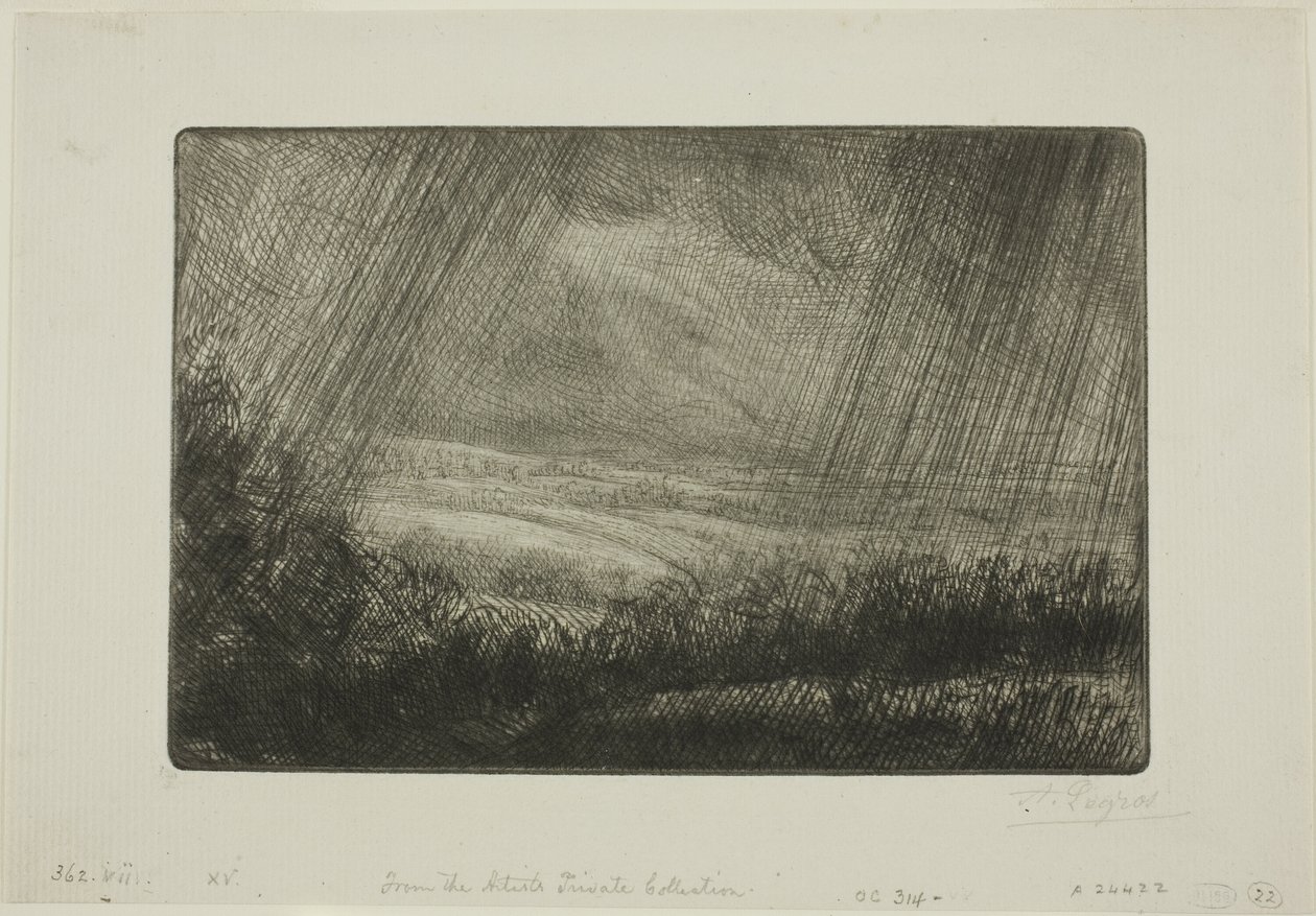 平原 作者 阿方斯·莱格罗斯（Alphonse Legros）