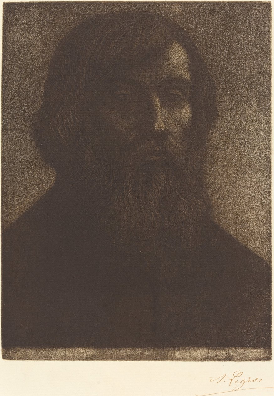 诗人(Le poete) 作者 阿方斯·莱格罗斯（Alphonse Legros）