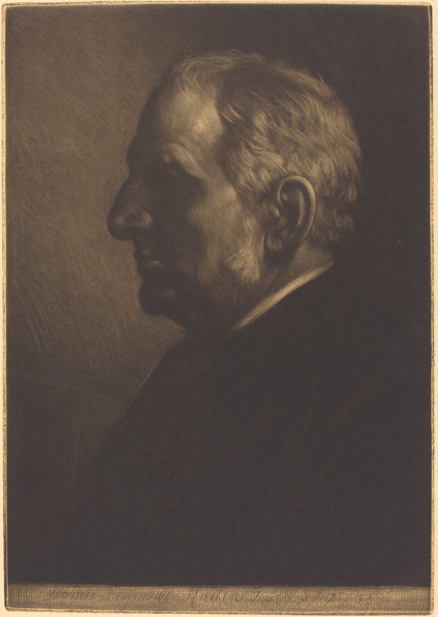西摩-哈登爵士。 作者 阿方斯·莱格罗斯（Alphonse Legros）