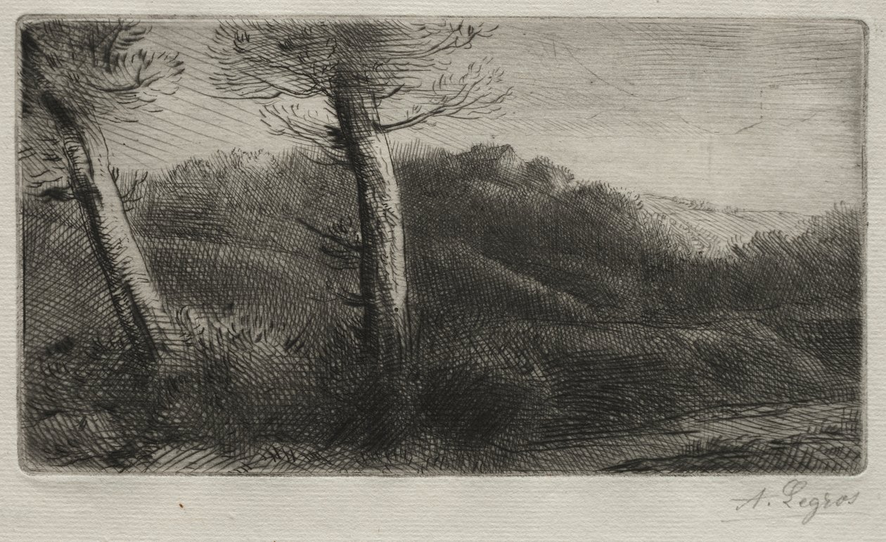 日落 作者 阿方斯·莱格罗斯（Alphonse Legros）