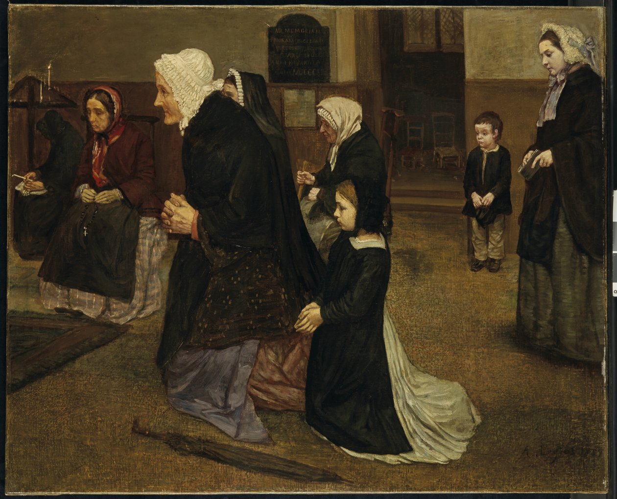 1859年的天使 作者 阿方斯·莱格罗斯（Alphonse Legros）