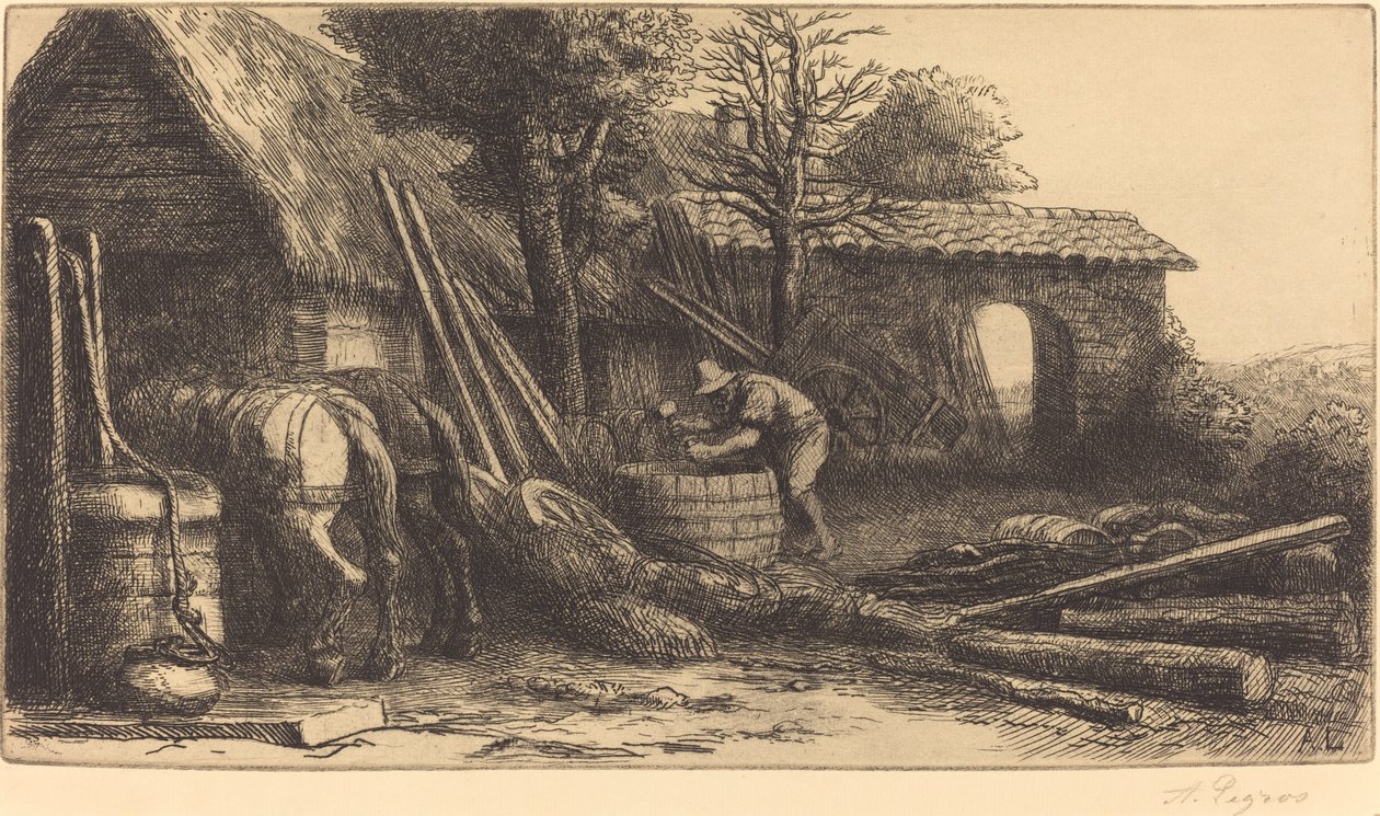 库珀-勒顿尼耶。 作者 阿方斯·莱格罗斯（Alphonse Legros）