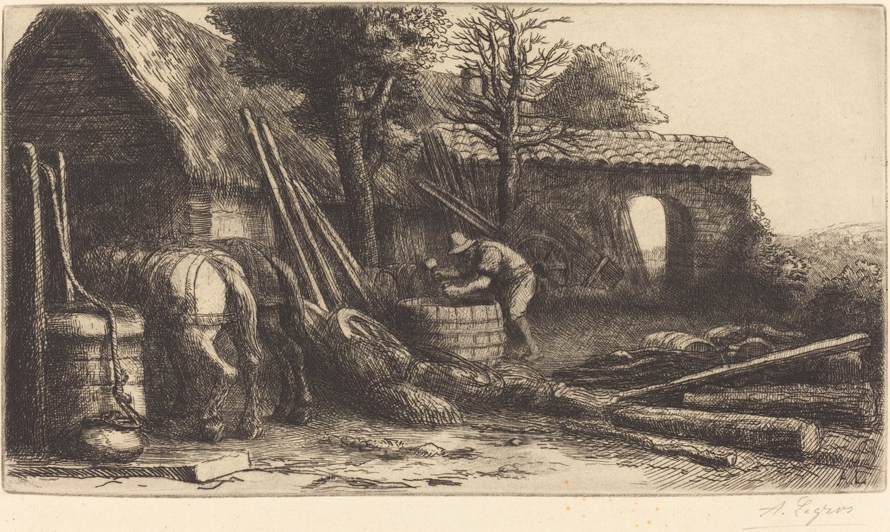 库珀-勒顿尼耶。 作者 阿方斯·莱格罗斯（Alphonse Legros）