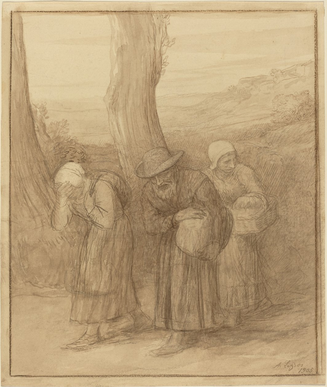 启程 作者 阿方斯·莱格罗斯（Alphonse Legros）