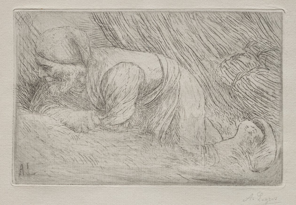 拾荒者 作者 阿方斯·莱格罗斯（Alphonse Legros）
