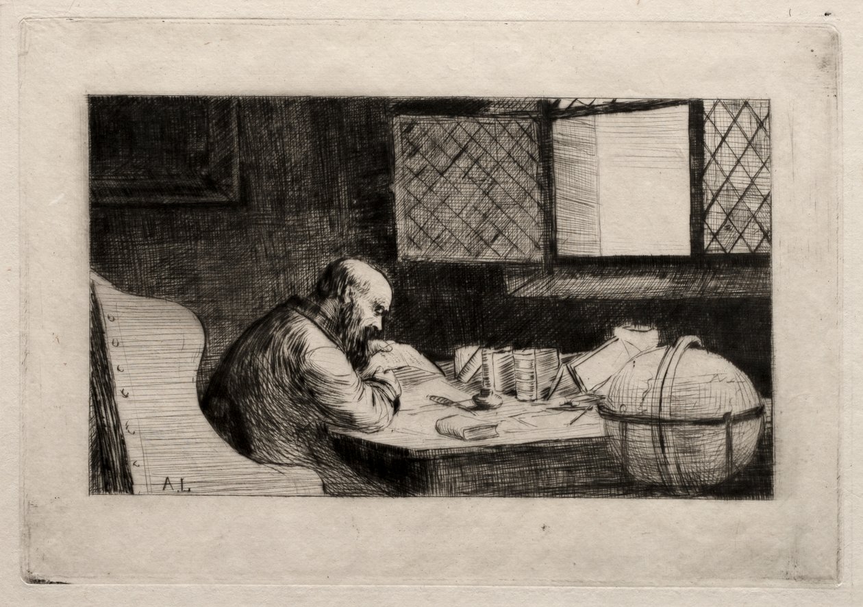 哲学家 作者 阿方斯·莱格罗斯（Alphonse Legros）