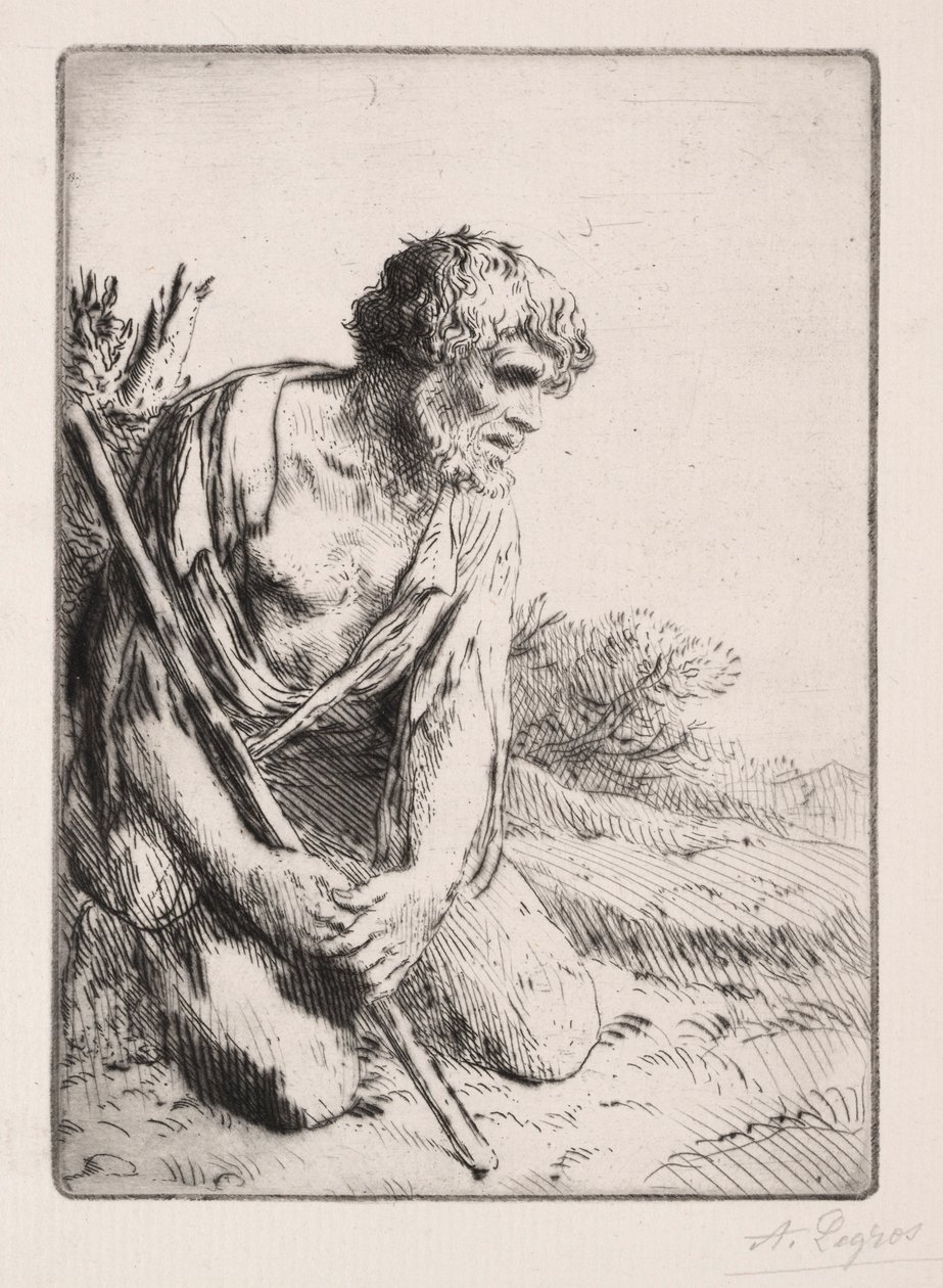 浪子第三板。 作者 阿方斯·莱格罗斯（Alphonse Legros）