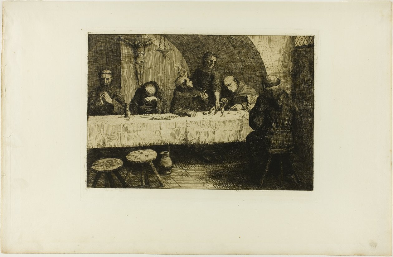 餐厅 作者 阿方斯·莱格罗斯（Alphonse Legros）