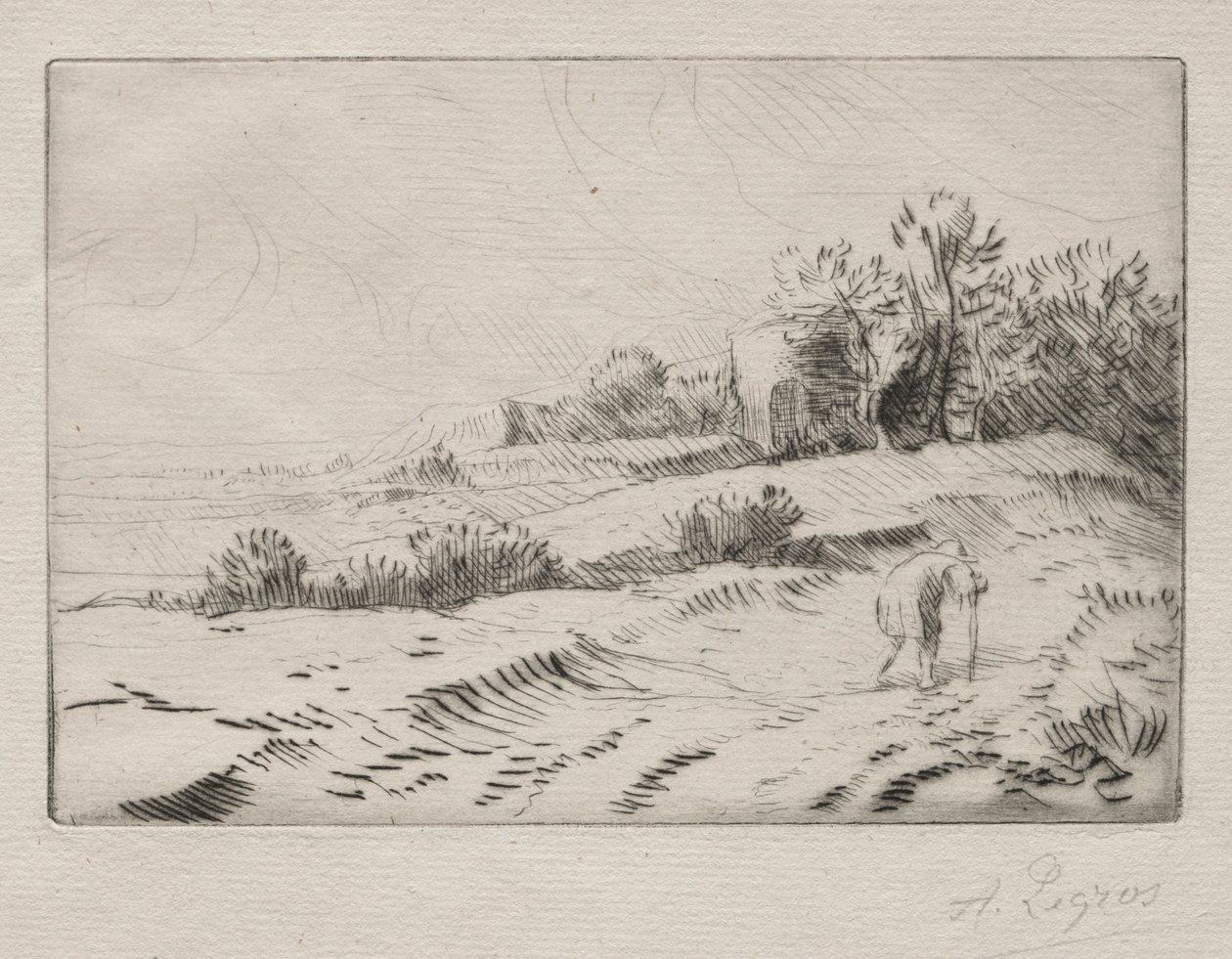 塔。 作者 阿方斯·莱格罗斯（Alphonse Legros）