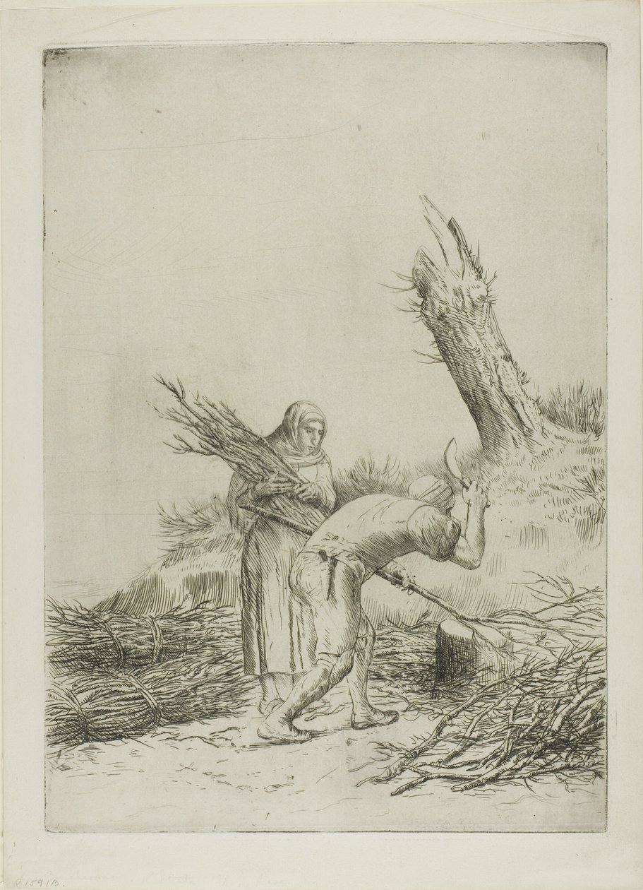 树枝制造者 作者 阿方斯·莱格罗斯（Alphonse Legros）