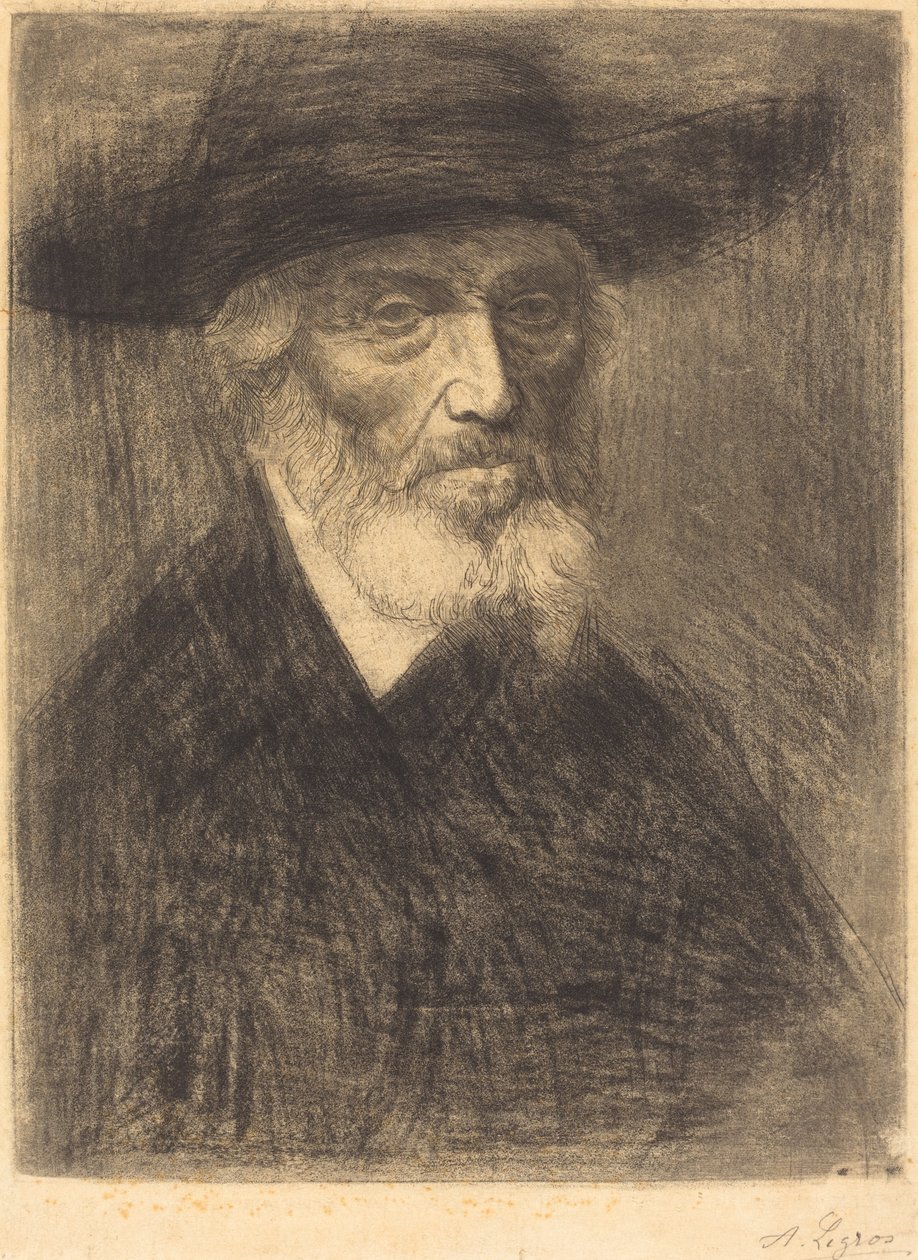 托马斯-卡莱尔。 作者 阿方斯·莱格罗斯（Alphonse Legros）