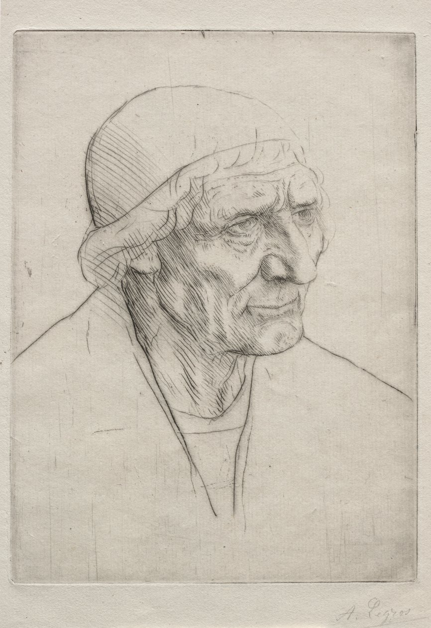 祝福之首 作者 阿方斯·莱格罗斯（Alphonse Legros）