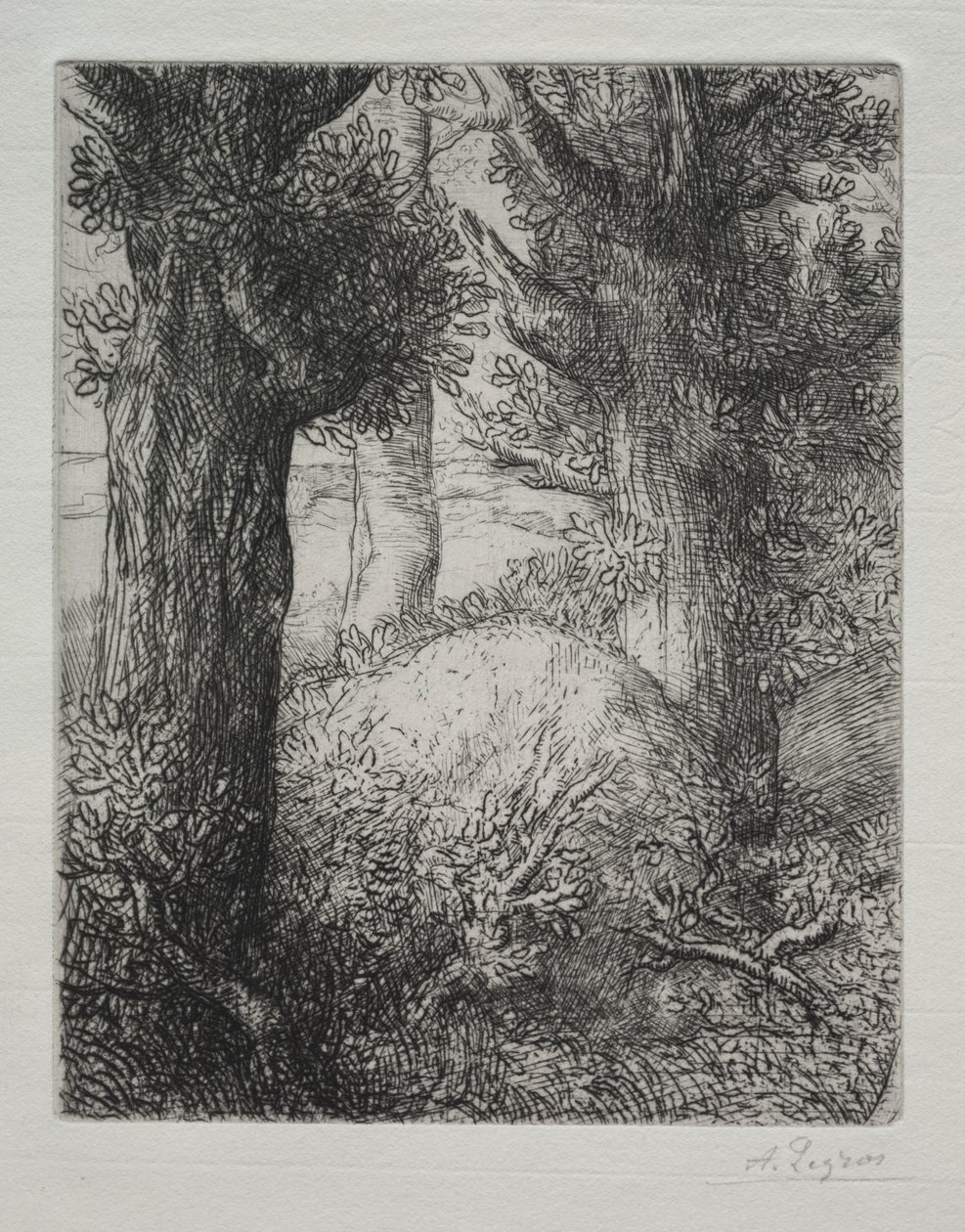 高卢人的墓冢 作者 阿方斯·莱格罗斯（Alphonse Legros）