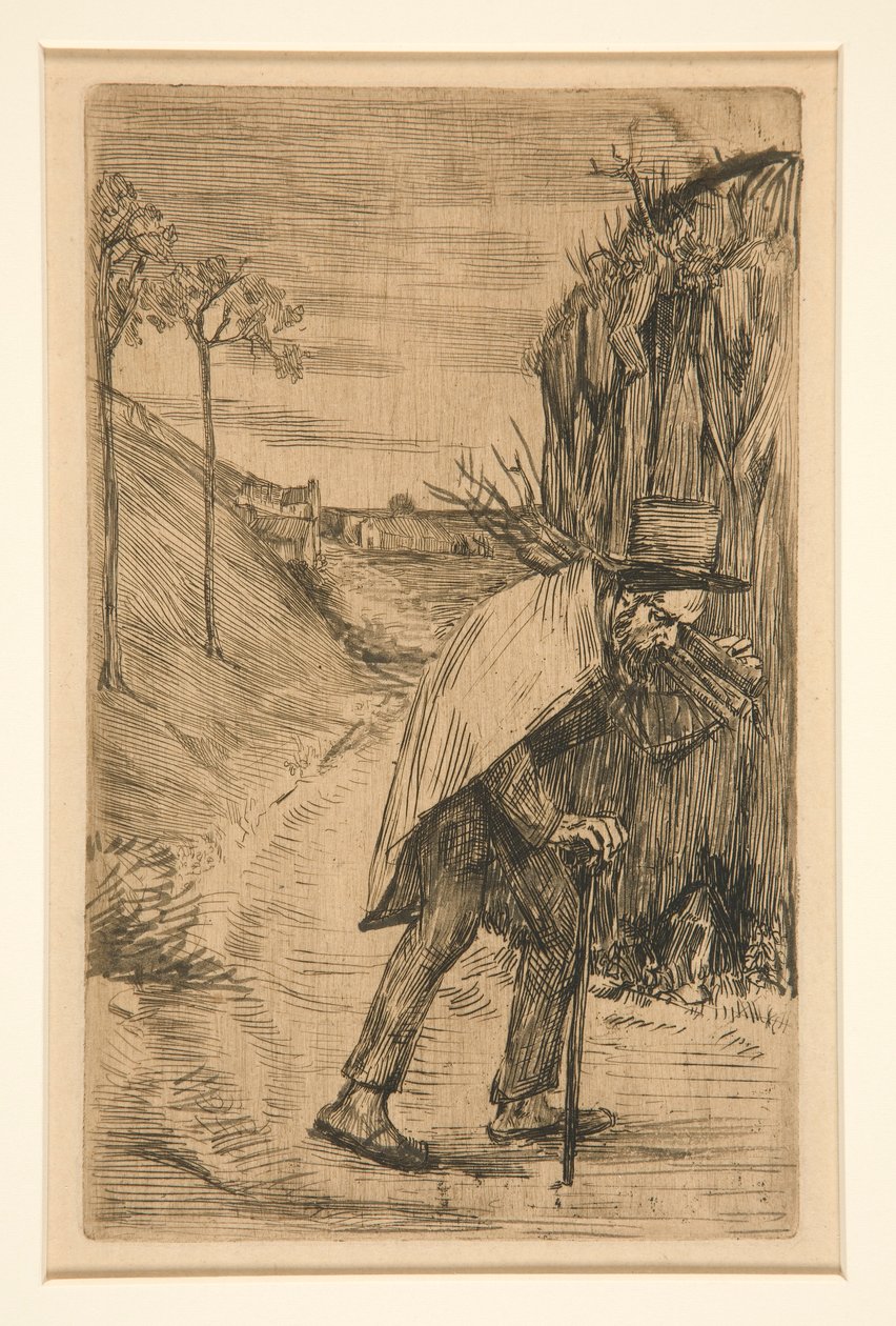 一个乞丐 作者 阿方斯·莱格罗斯（Alphonse Legros）
