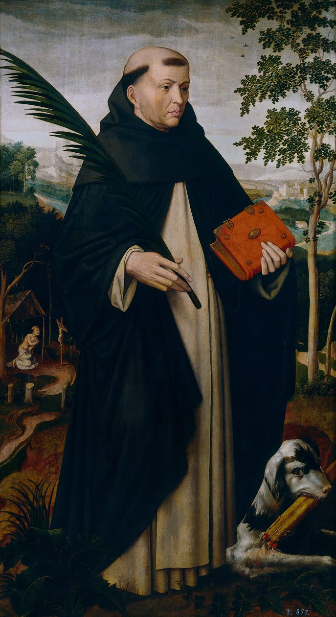 古兹曼的圣多米尼克 作者 安布罗休斯·本森（Ambrosius Benson）