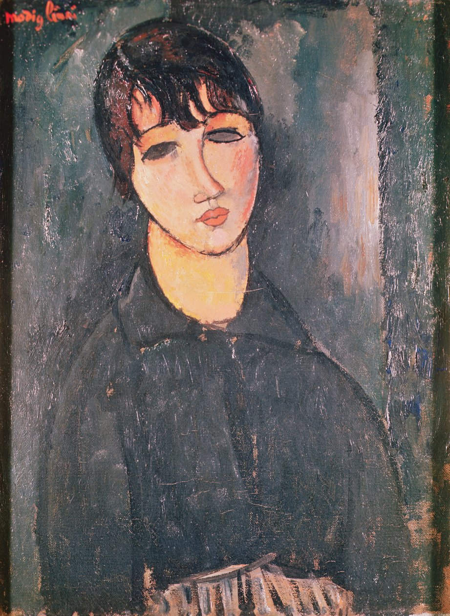 仆人，1916年 作者 阿梅代奥·莫迪利亚尼