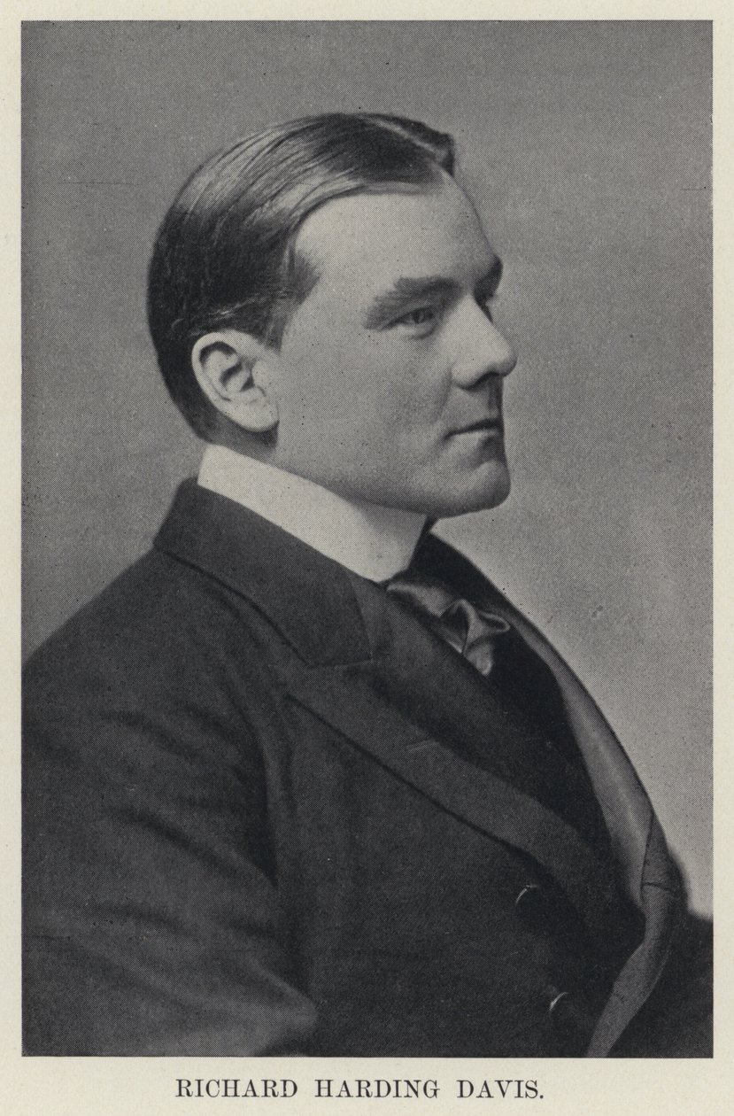 Richard Harding Davis (b/w photo) 作者 美国摄影师