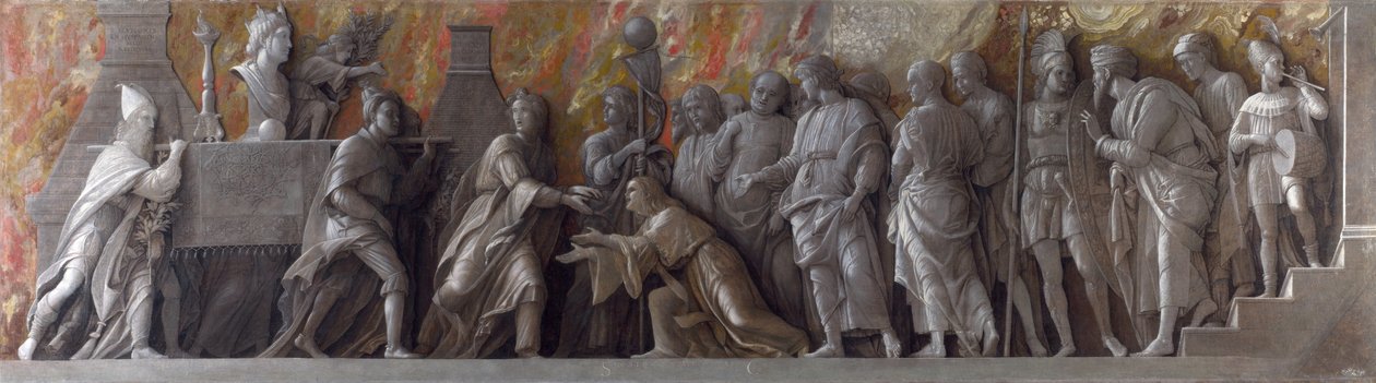 介绍罗马的cybele崇拜 作者 安德里亚·曼特尼亚（Andrea Mantegna）