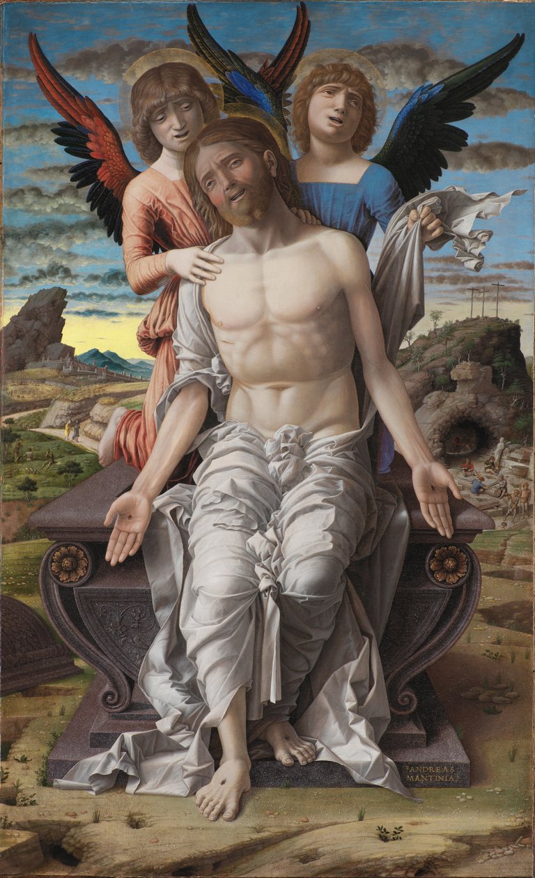 基督是受难的救赎主 作者 安德里亚·曼特尼亚（Andrea Mantegna）