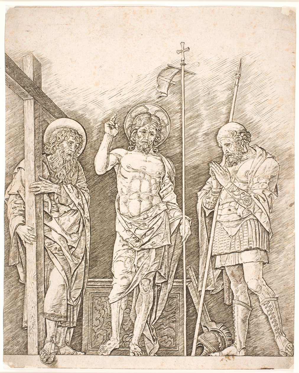 复活的基督 作者 安德里亚·曼特尼亚（Andrea Mantegna）