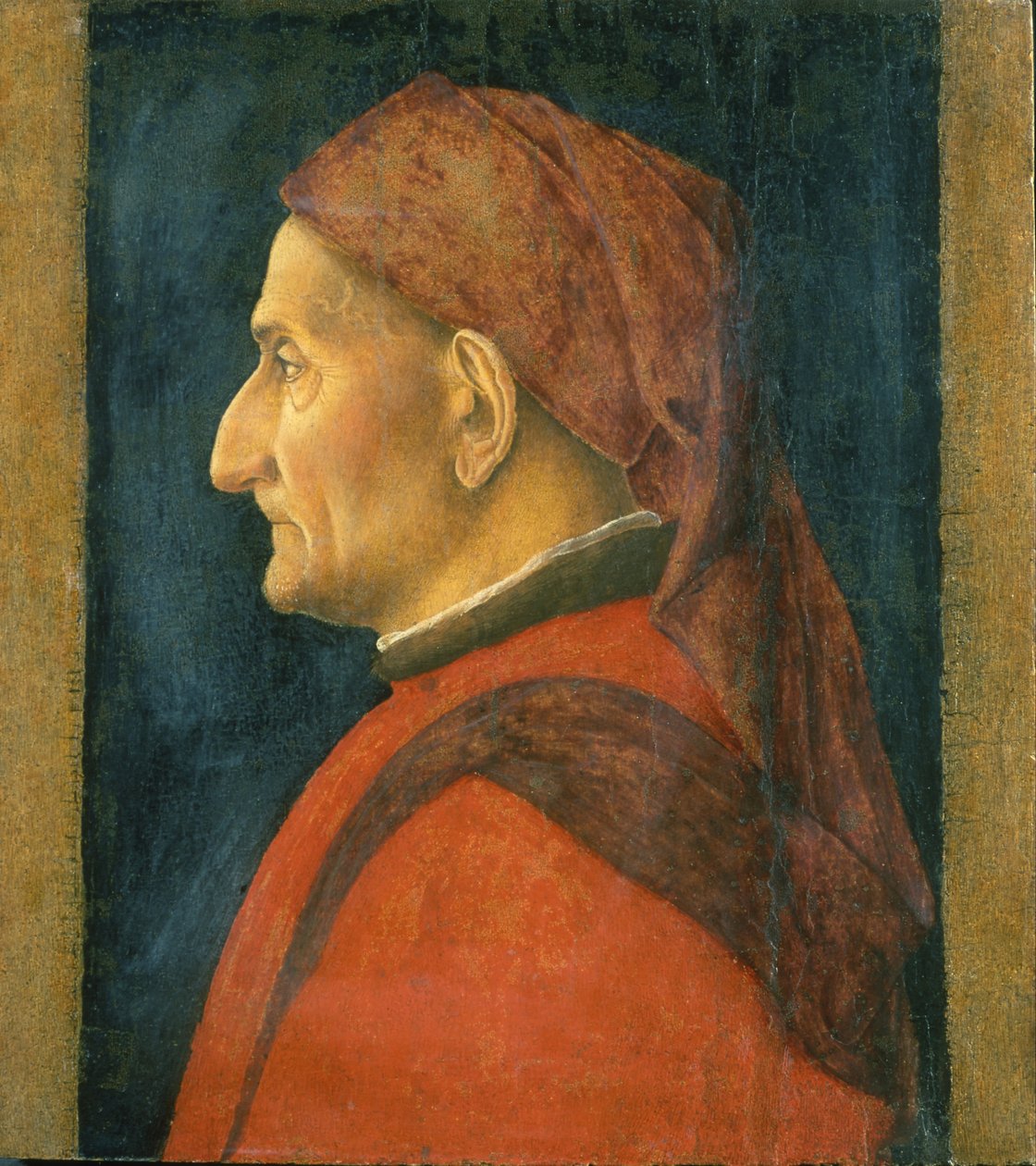 一个男人的侧面》（曼特纳） 作者 安德里亚·曼特尼亚（Andrea Mantegna）
